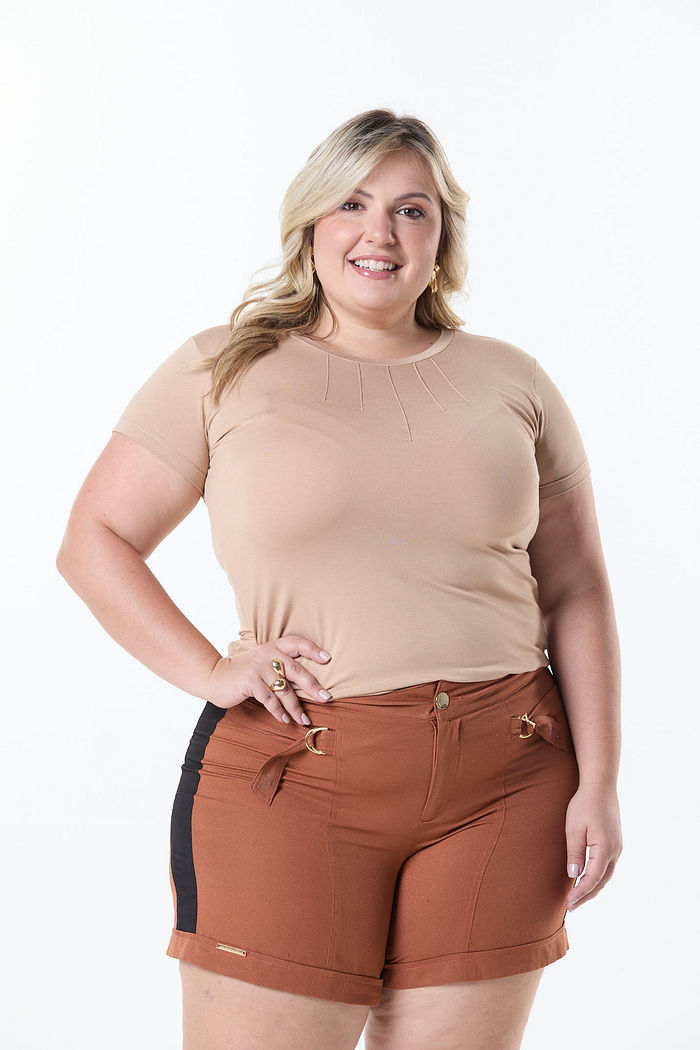 BLUSA PLUS VISCOLYCRA