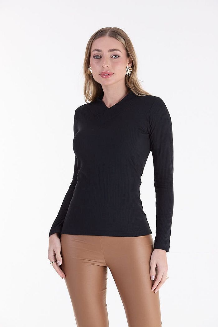 BLUSA RIBANA CANELADA 6X3