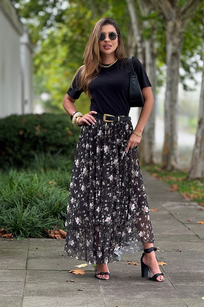 Saia Tule Malu Preta