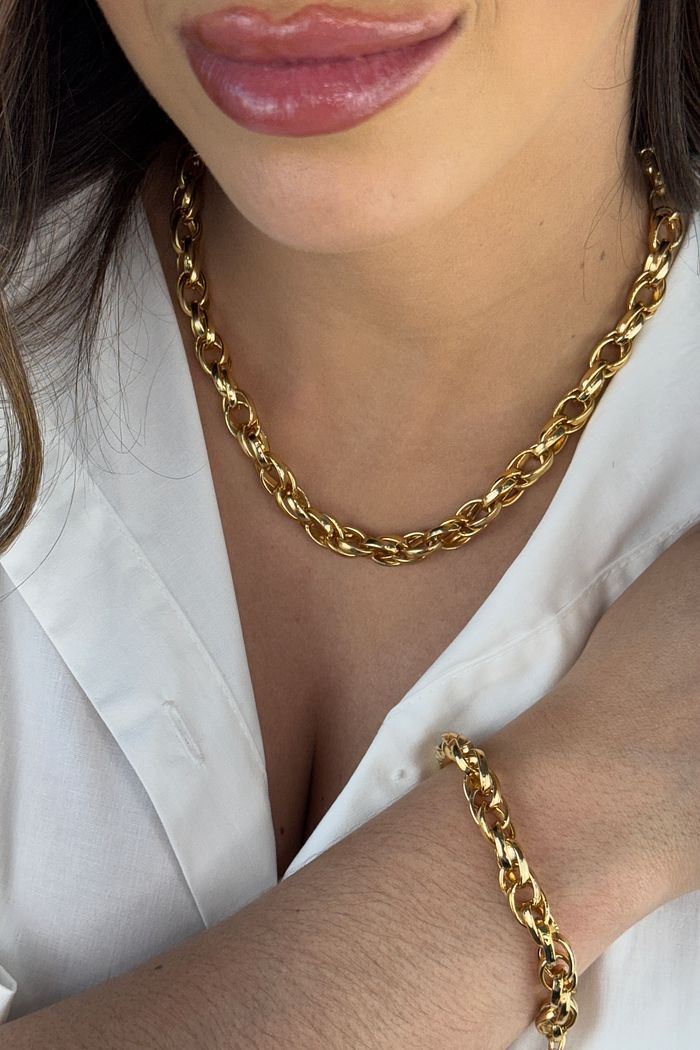 Pulseira Helena Dourada