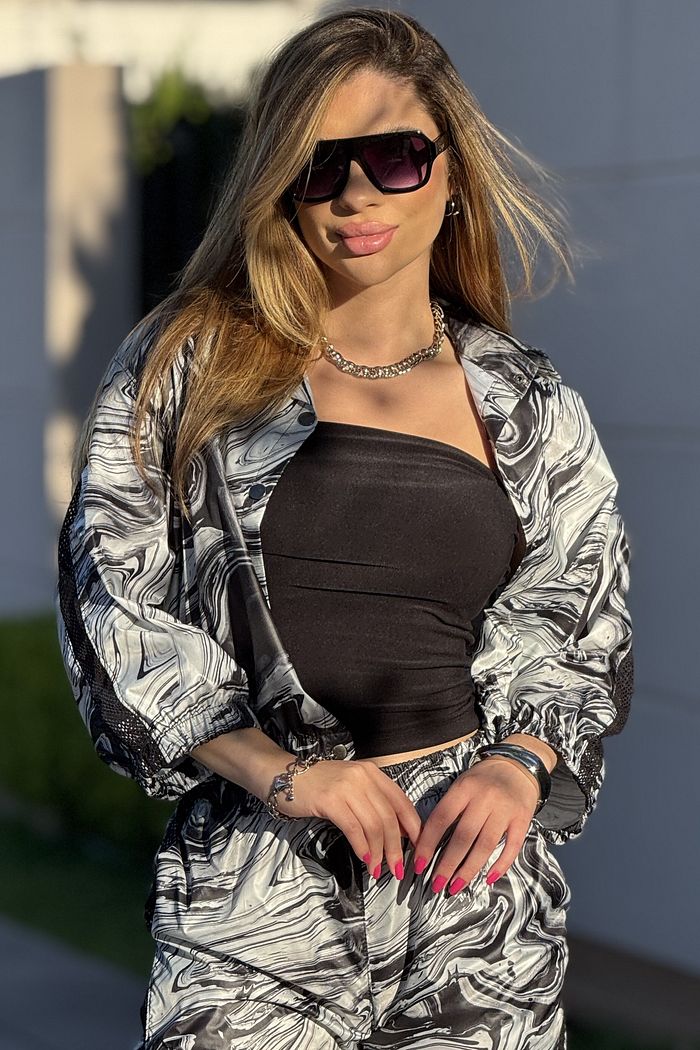 Jaqueta Harper Estampada