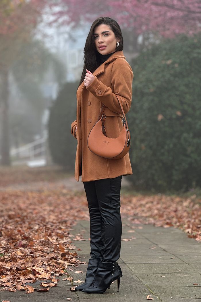 Casaco New York Caramelo