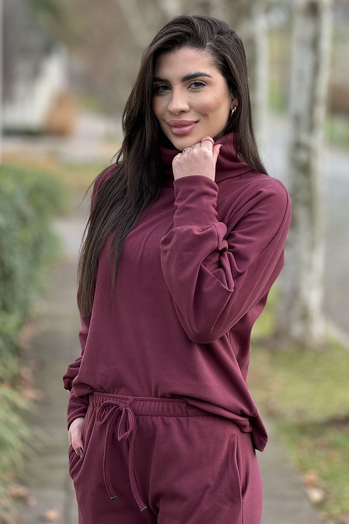 Blusa Supersoft Vinho