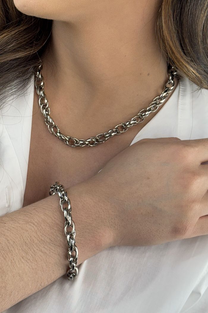 Pulseira Helena Prata