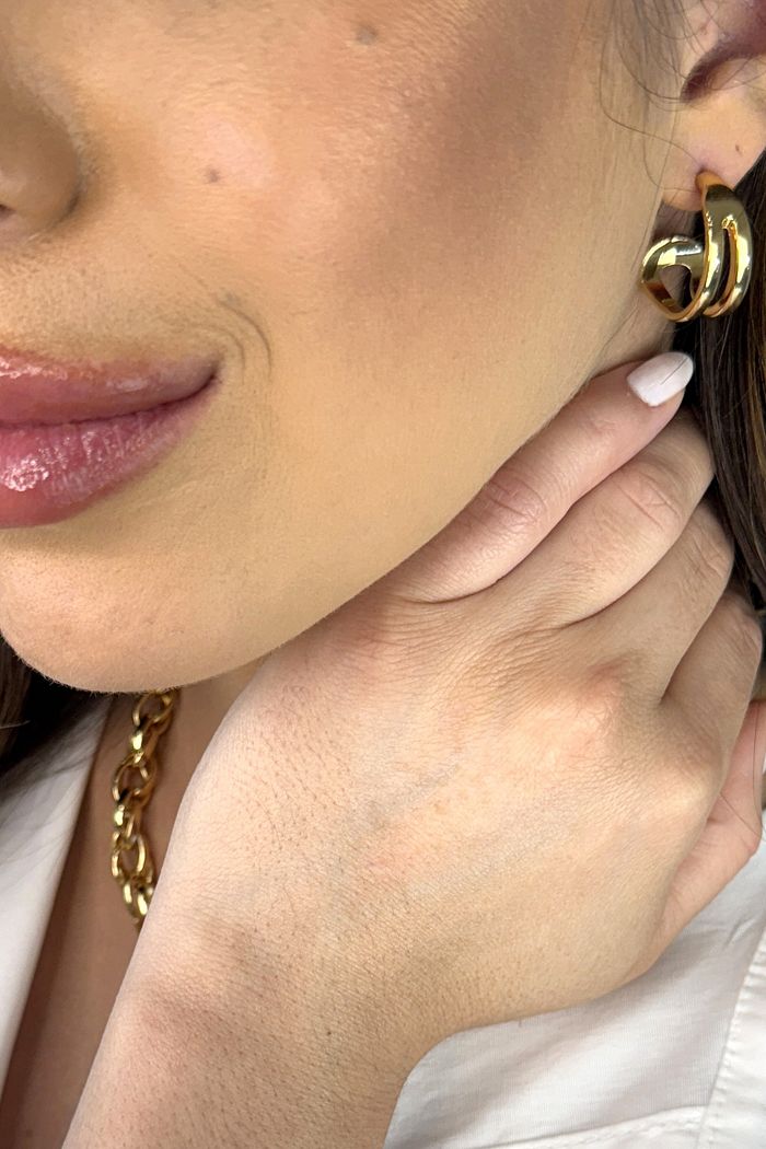 Brinco Helena Dourado