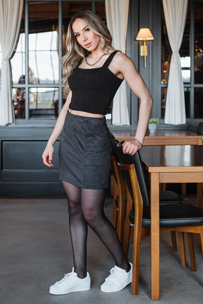 Saia Chevron Grafite