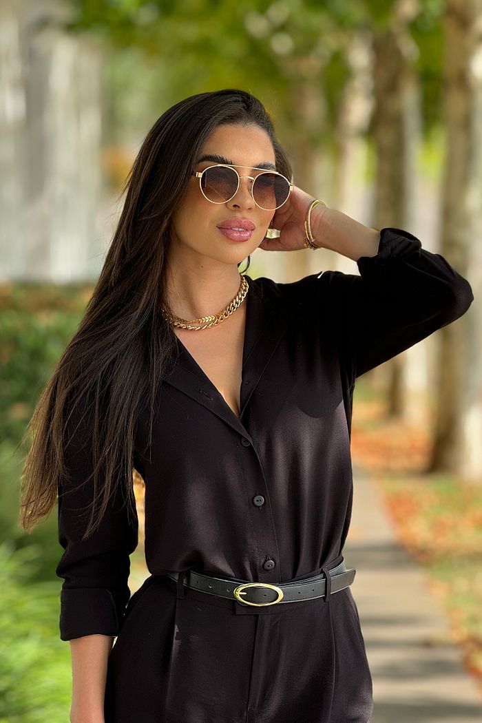 Camisa Cloe Preta