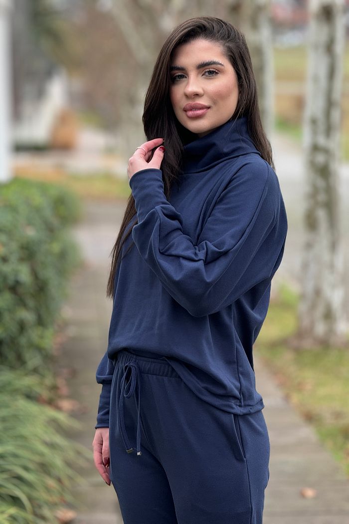 Blusa Supersoft Marinho