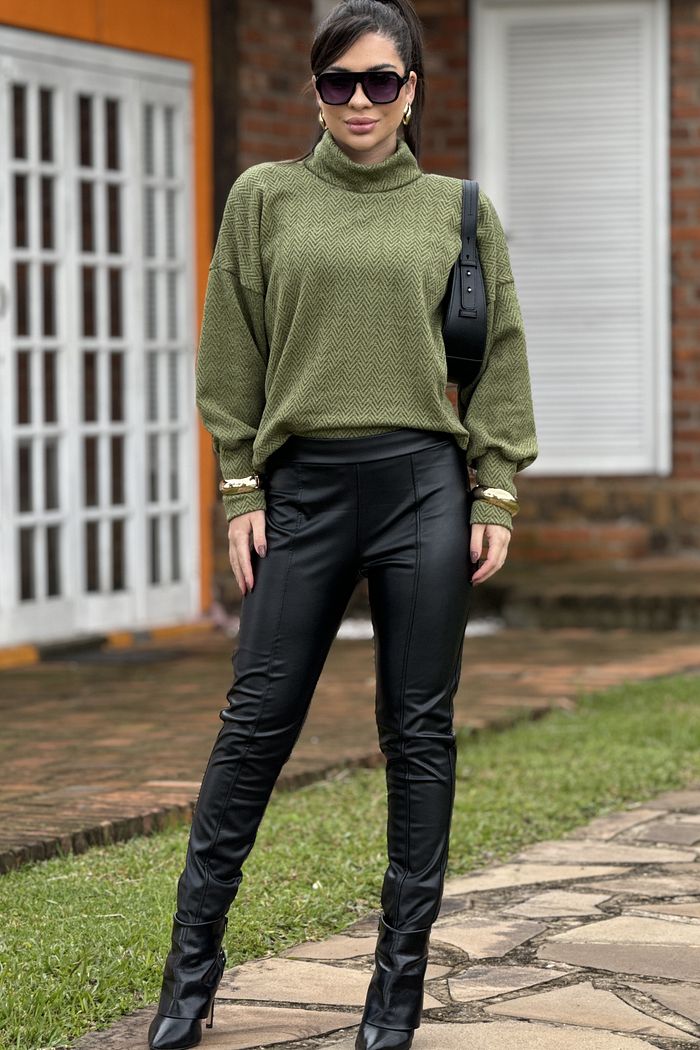 Blusa Tricot Giovana Verde