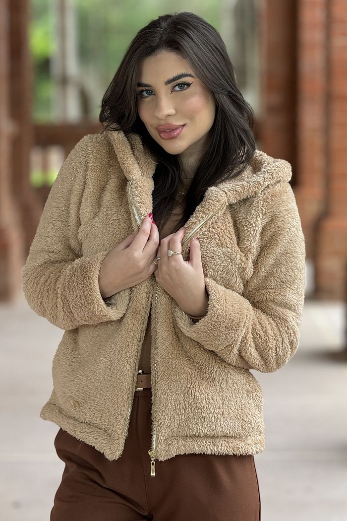 Jaqueta Cléo Cappuccino