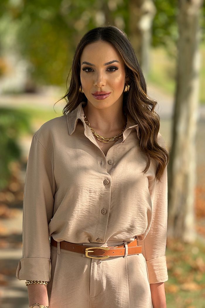 Camisa Cloe Areia