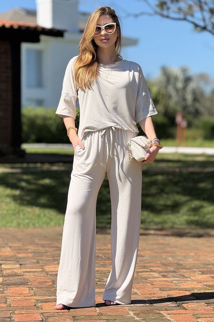 Wide Leg Summer Soft Gelo