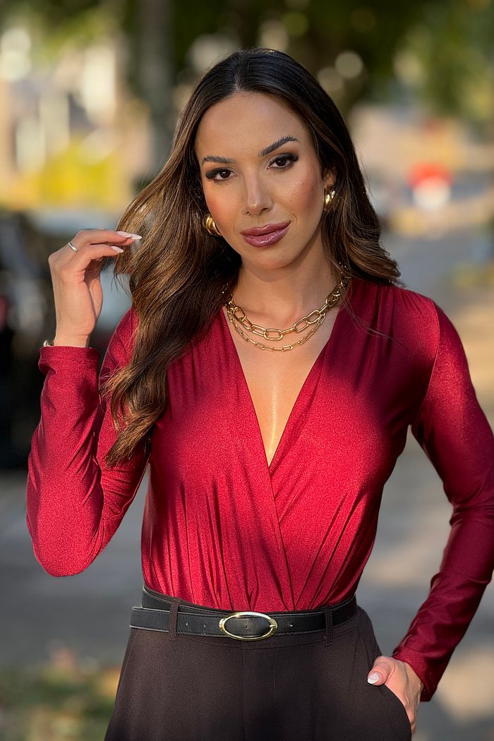 Body Transpassado Cherry