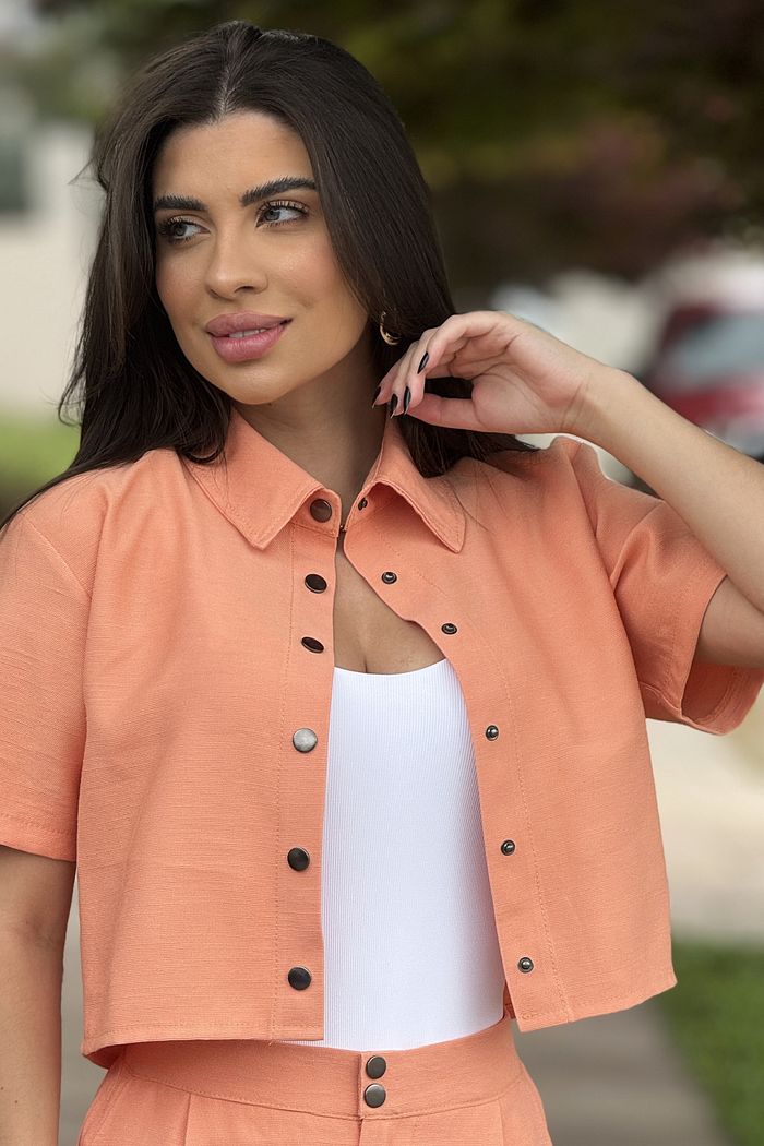 Camisa Rafaela Coral