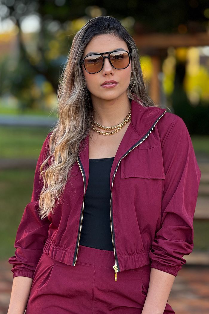 Jaqueta Anelyse Bordo