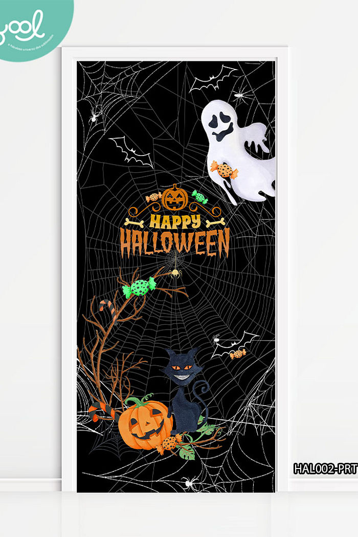 Capa de Porta Halloween, Dia das Bruxas Happy Halloween