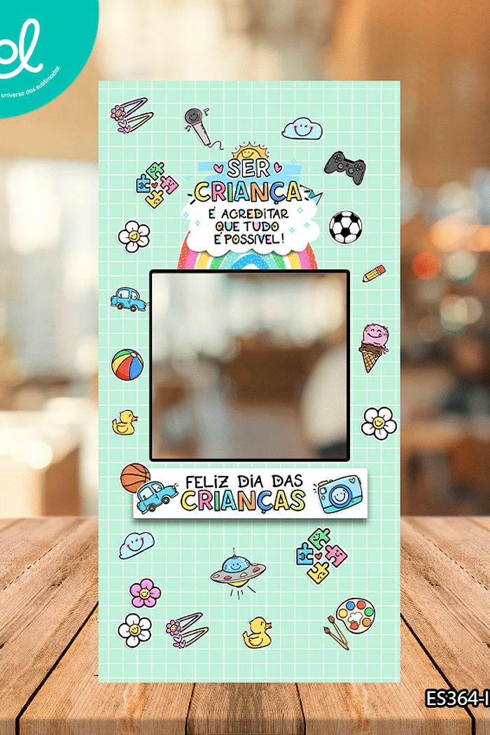 Painel Dia das Crianças 2025 para fotos