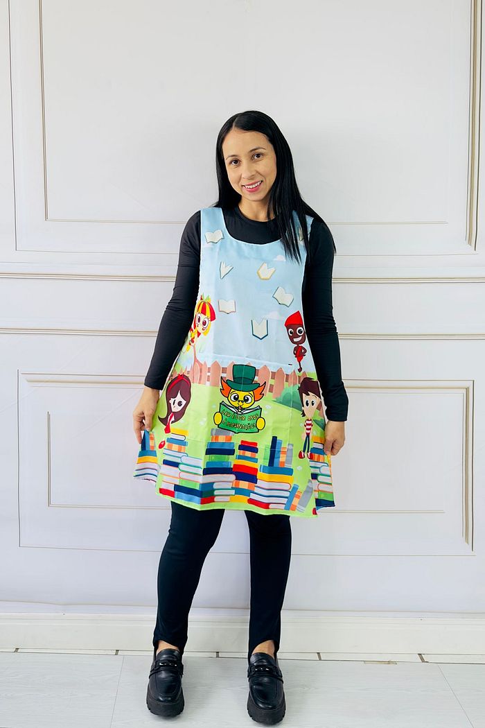 Avental Japonês Sitio do Picapau Amarelo