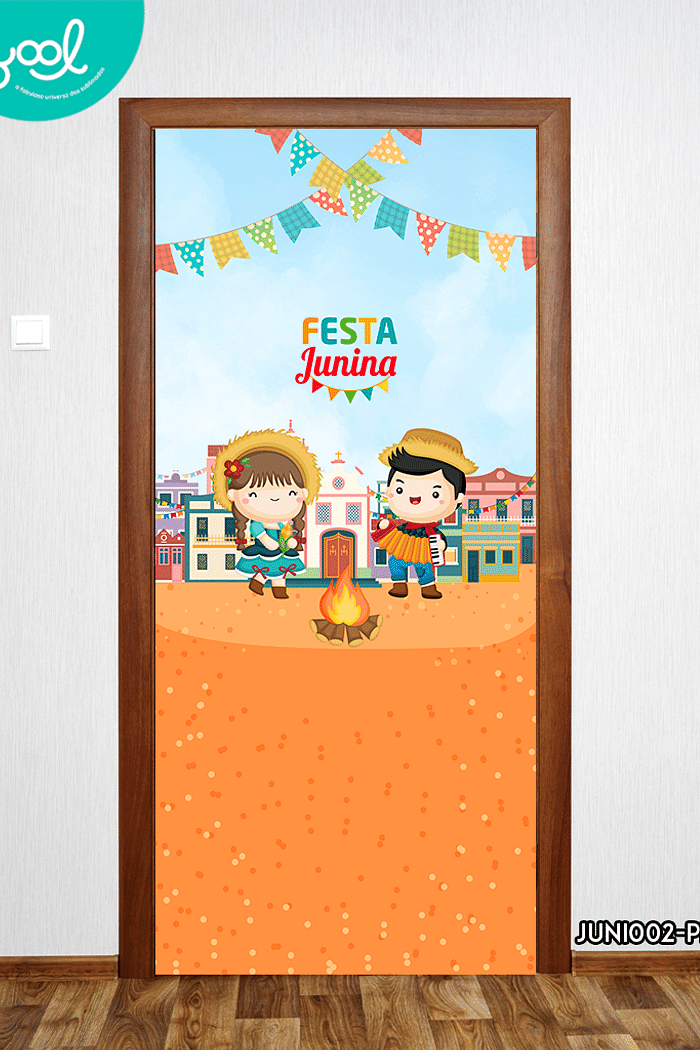 Capa de Porta Festa Junina