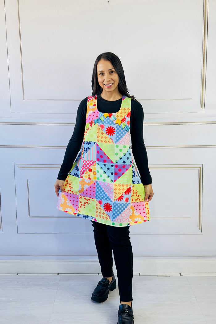 Avental Japonês Festa  Junina Patchworks