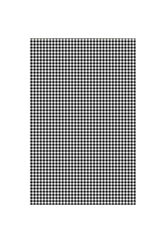 Toalha de Mesa Xadrez Preto e Branco  2,30MT X 1,40MT