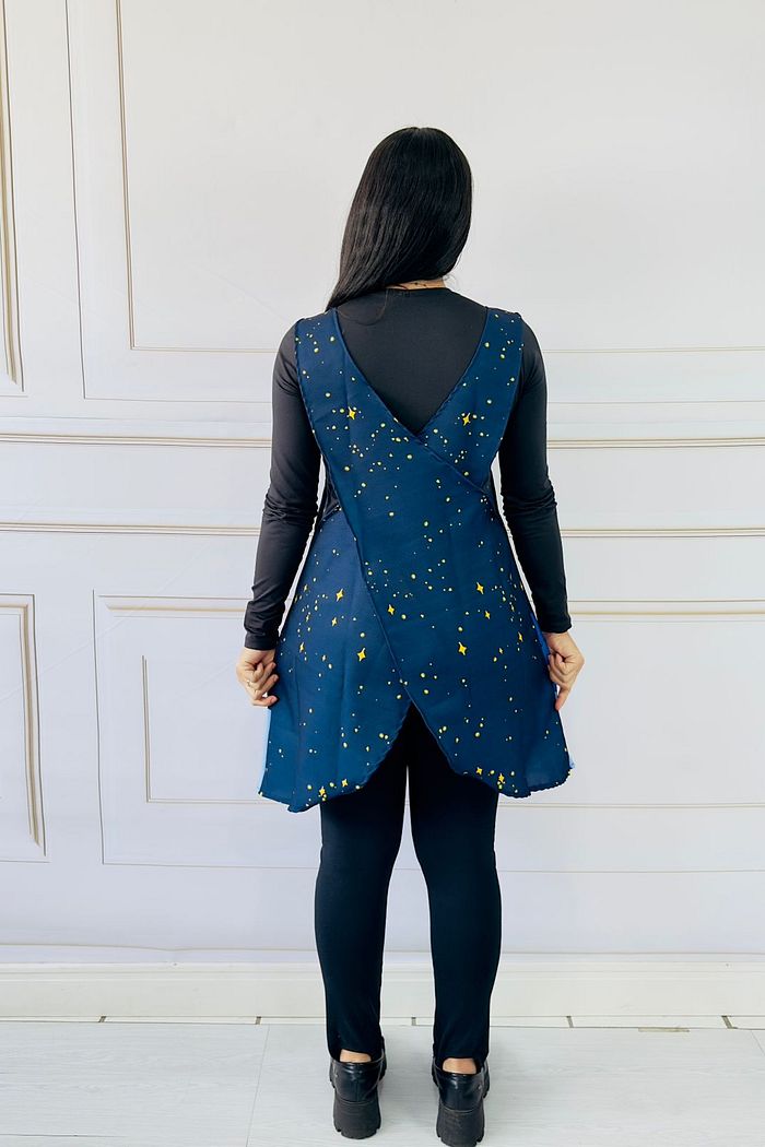 Avental Japonês Galáxia / Astronauta