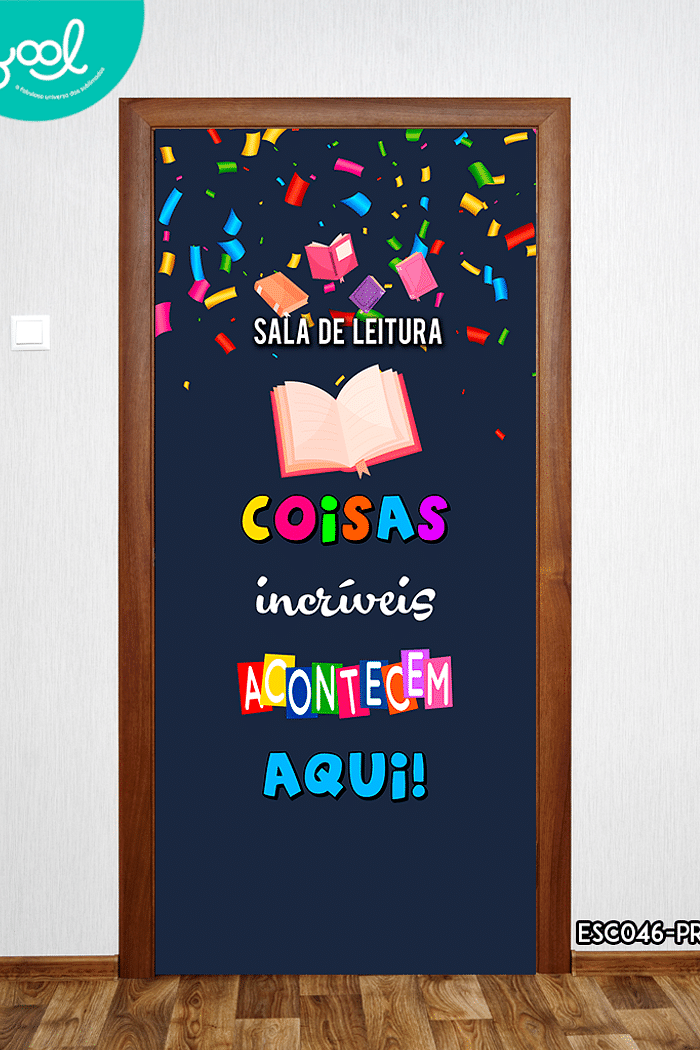 Capa de Porta Sala de Leitura
