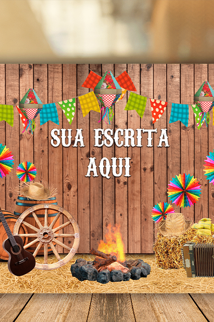 Painel de Festa Junina, diversos modelos e medidas é na Yool