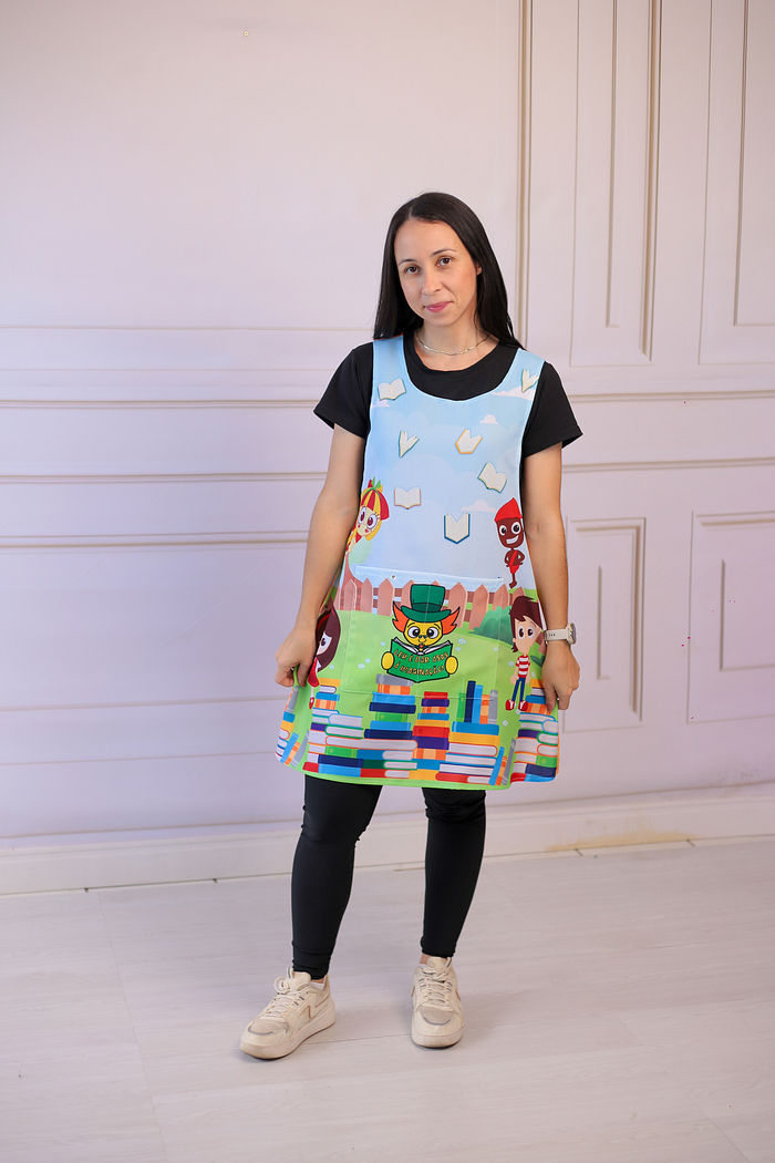 Avental Japonês Sitio do Picapau Amarelo