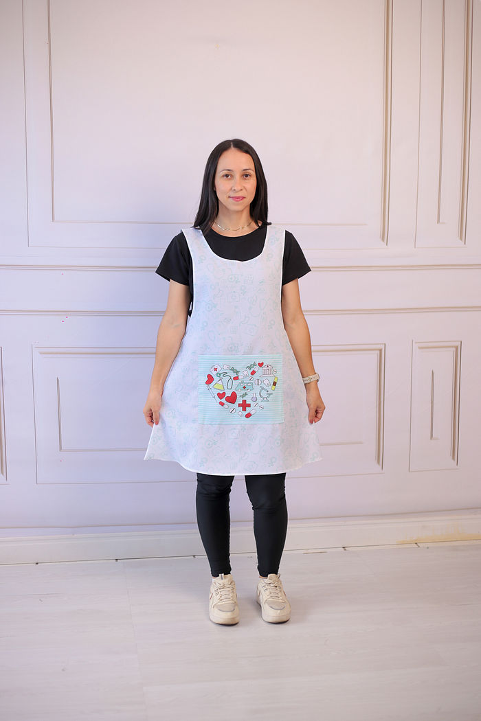 Avental Japonês Medicina