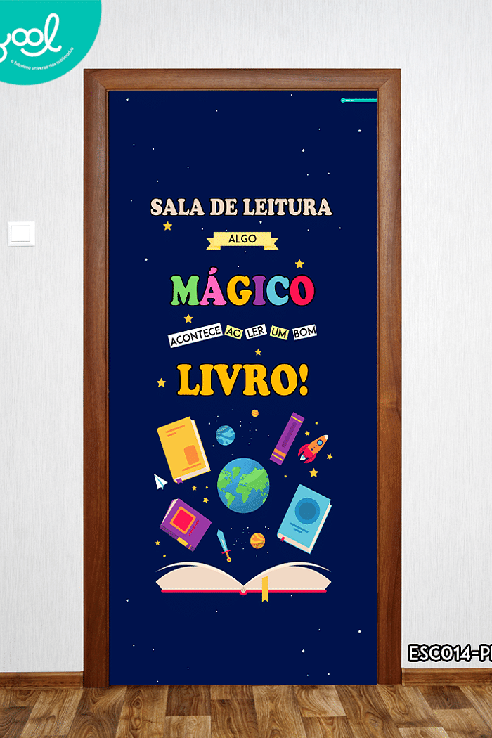 Capa de Porta Sala de Leitura