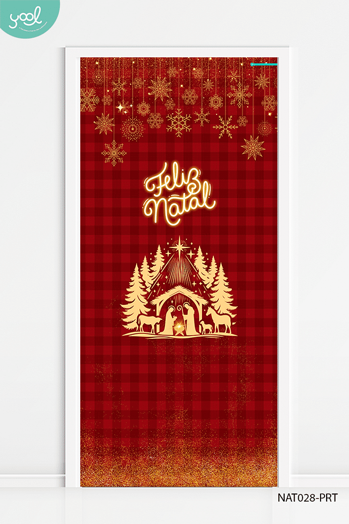 Capa de Porta Natal Sagrada Familia