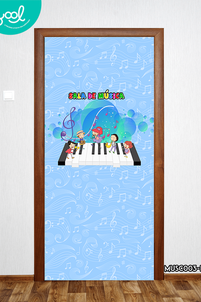 Capa de Porta Sala de Música