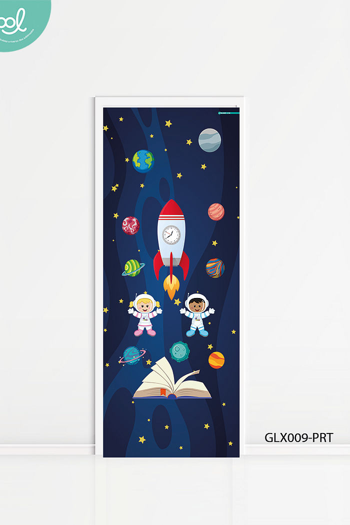 Capa de Porta Galáxia Astronautas
