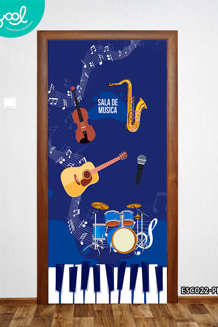 Capa de Porta Sala de Música