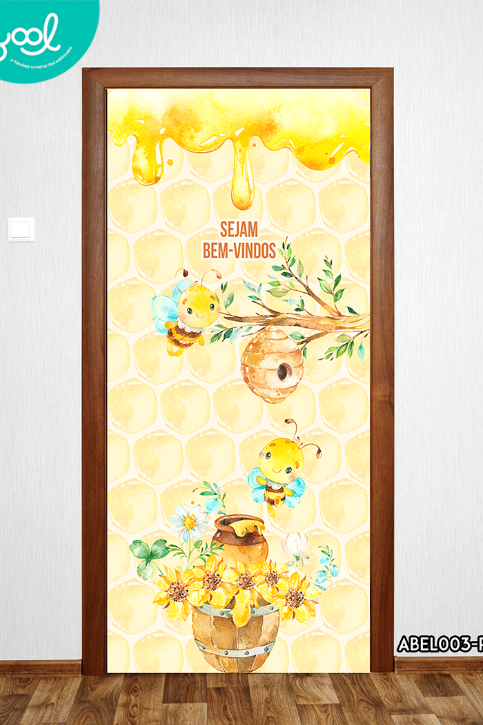 Capa de Porta Abelhinha