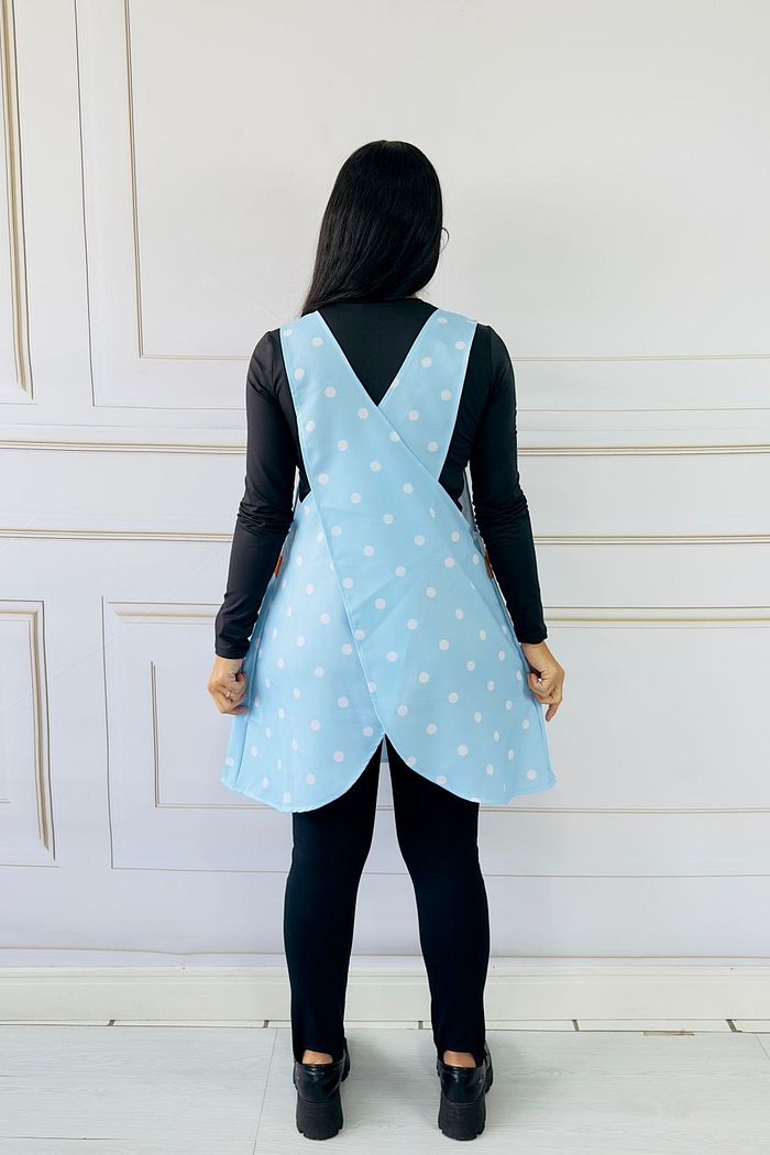 Avental Japonês Ovelhinha Azul