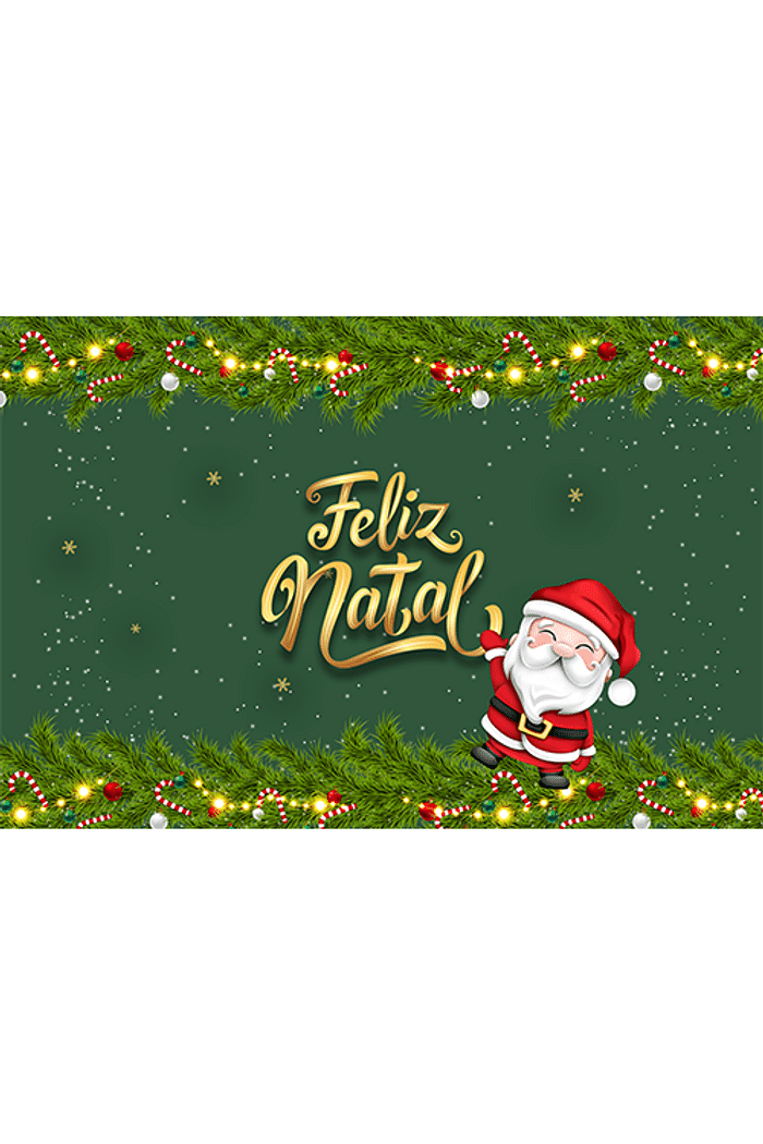 KIT 4 PEÇAS JOGO AMERICANO NATAL