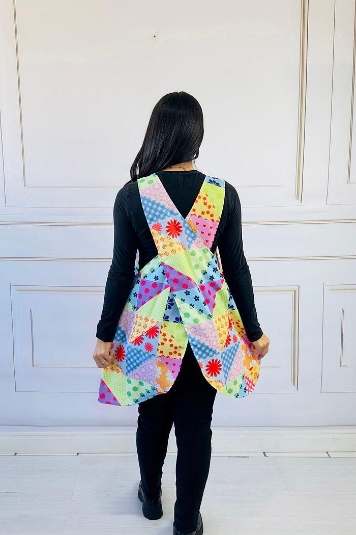 Avental Japonês Festa  Junina Patchworks