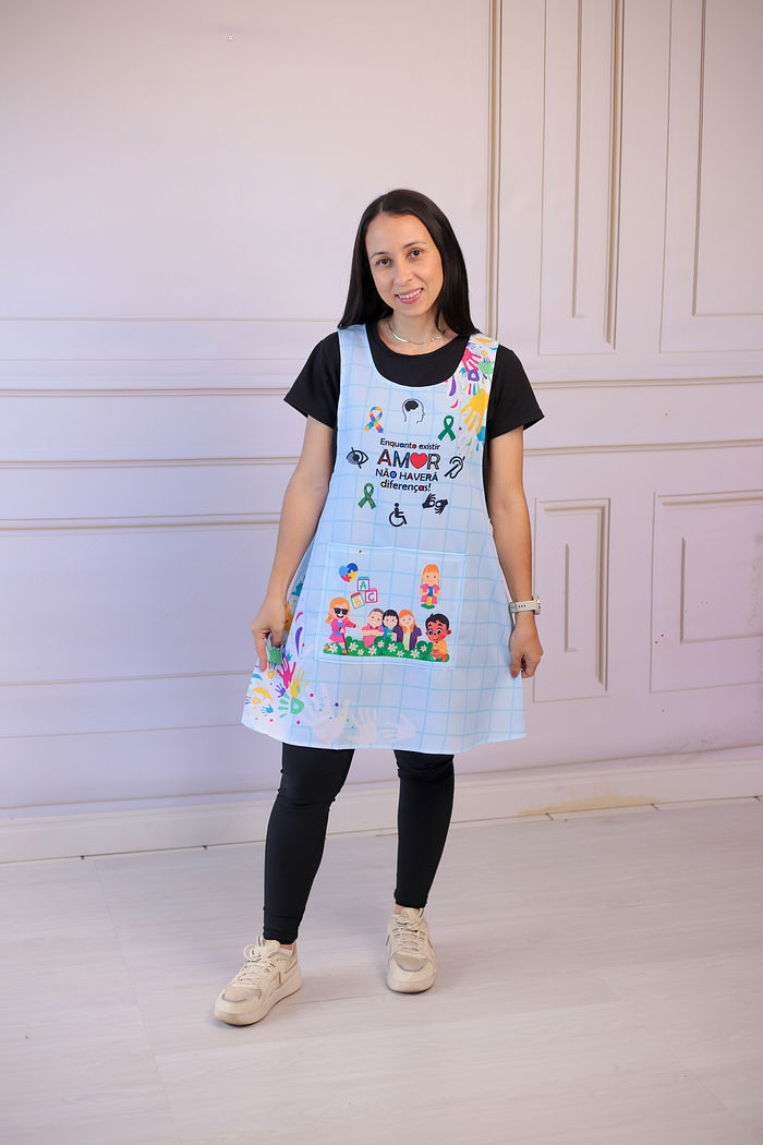 Avental Japonês Inclusão, Aula de Recursos