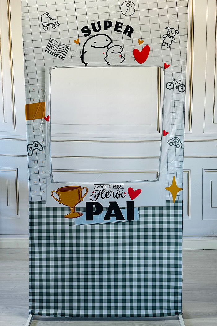 Painel Dia dos Pais 2024 para fotos interativo