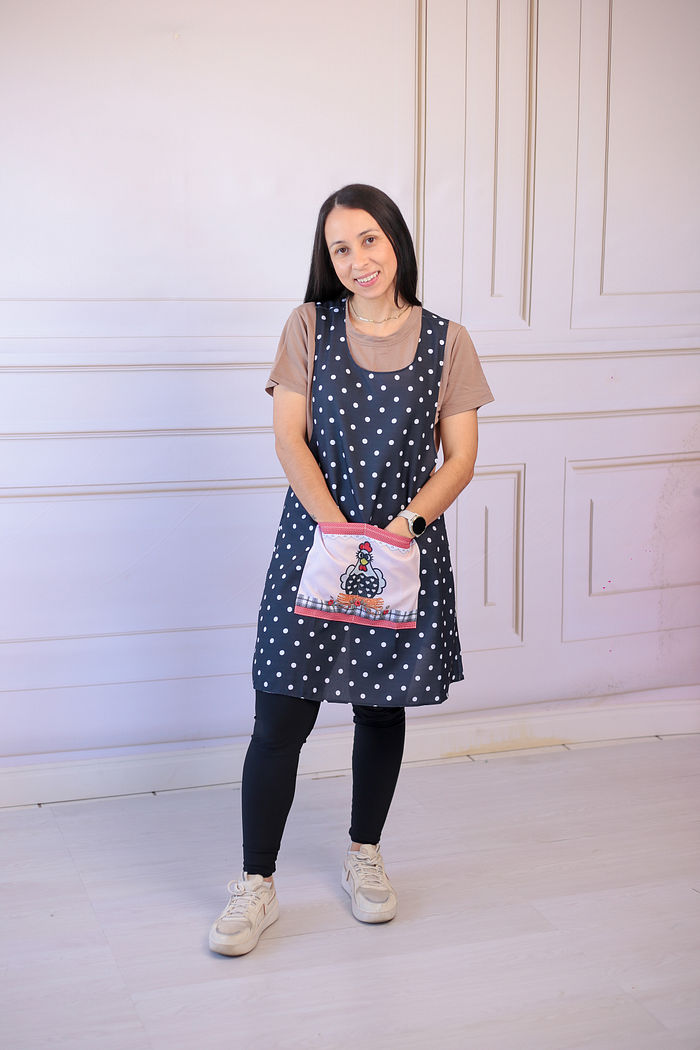 Avental Japonês Galinha Chef Cozinha