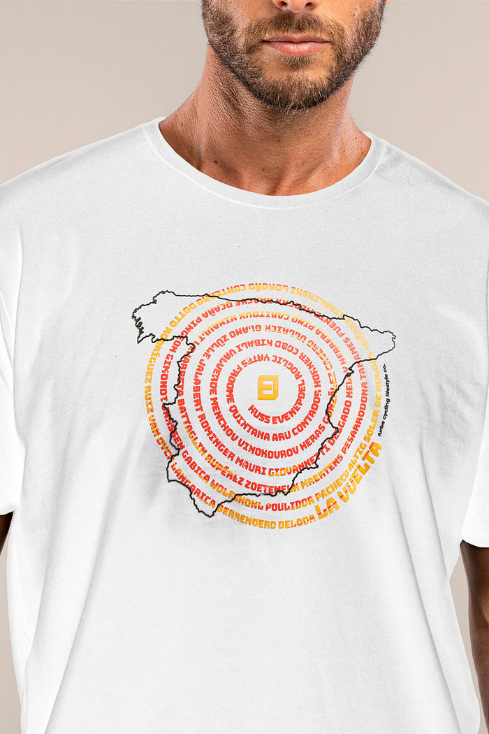 Camiseta Masc. Grandes Voltas La Vuelta