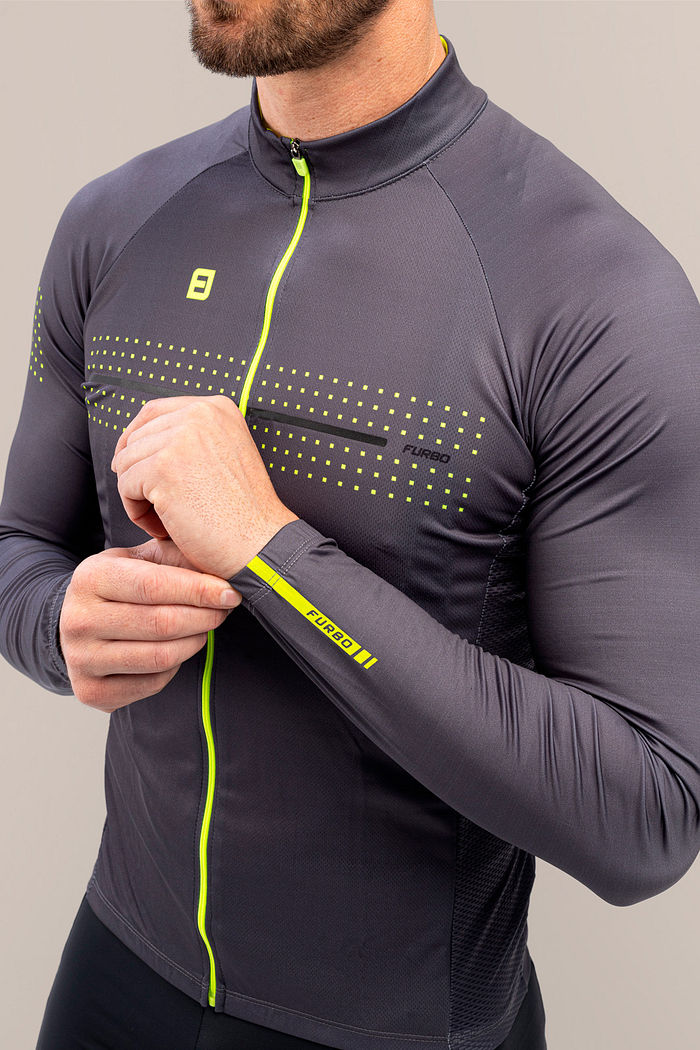 Jersey Masculina Manga Longa F13 Grid