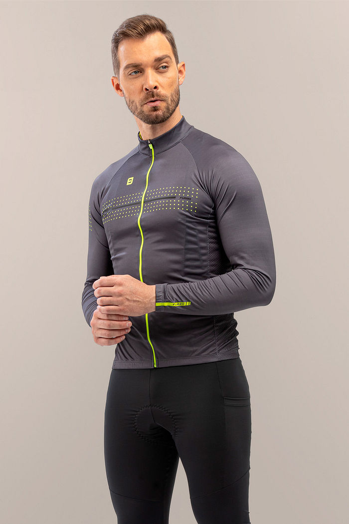 Jersey Masculina Manga Longa F13 Grid