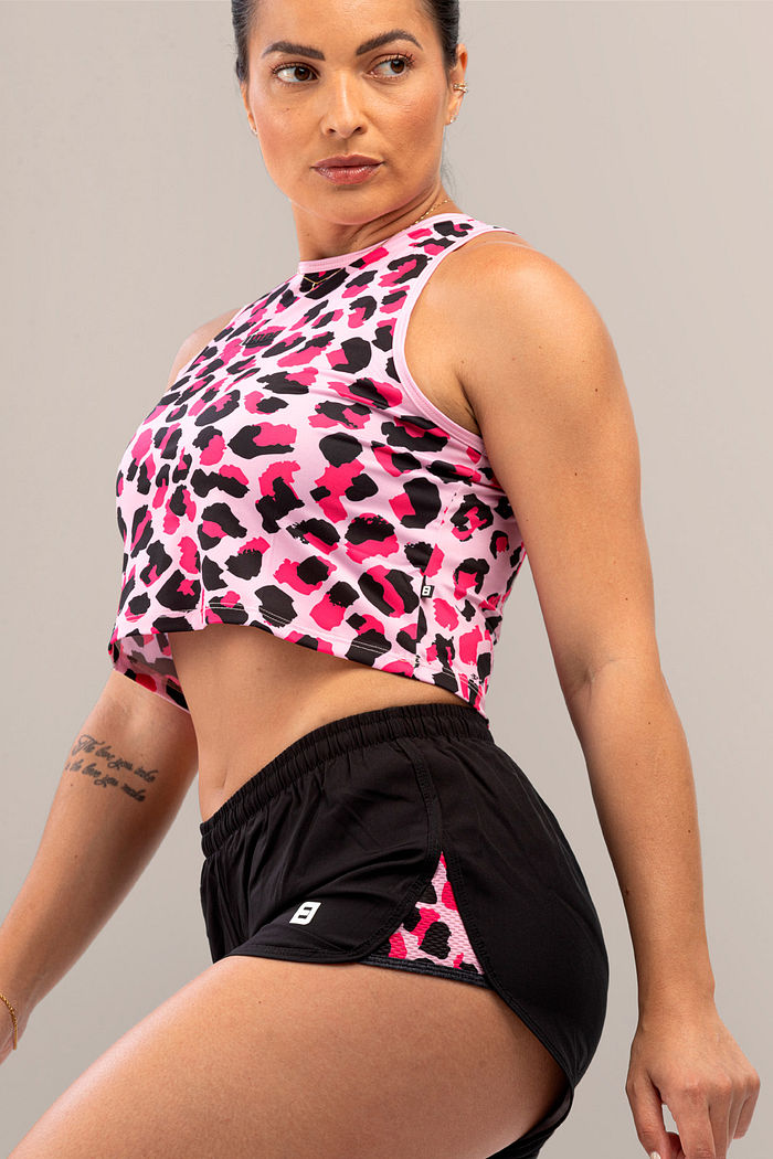 Shorts Fem. de Academia Print