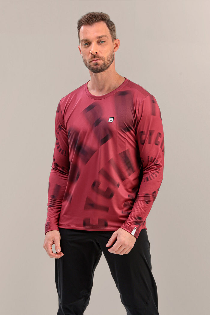 Jersey Masculina Manga Longa Trail Spire