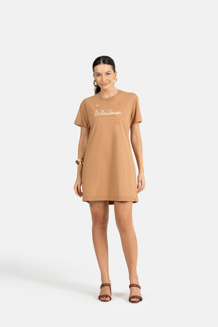 VESTIDO MEIA MALHA C/ REF. E ETIQ. CLIPS