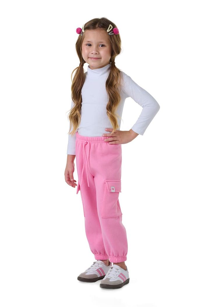 CALÇA JOGGER PP CARGO MOL C/ ETIQ. CLIPS E CORDÃO