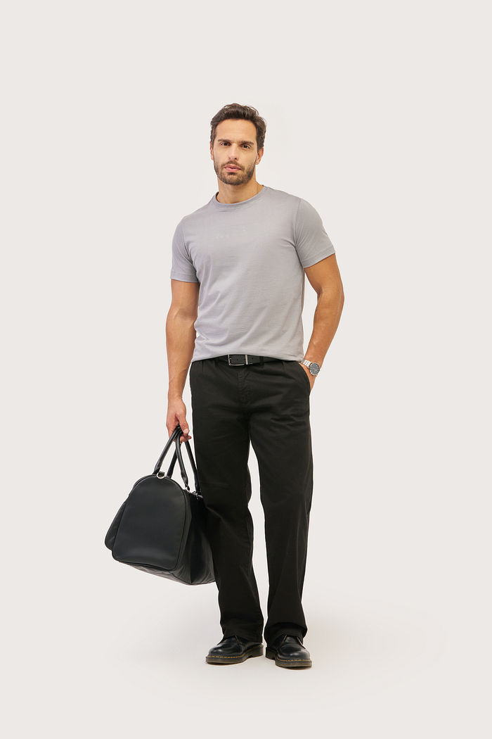 T-SHIRT M/M COM EMBOSSED E ETIQ. CLIPS